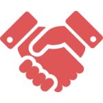 握手のアイコン